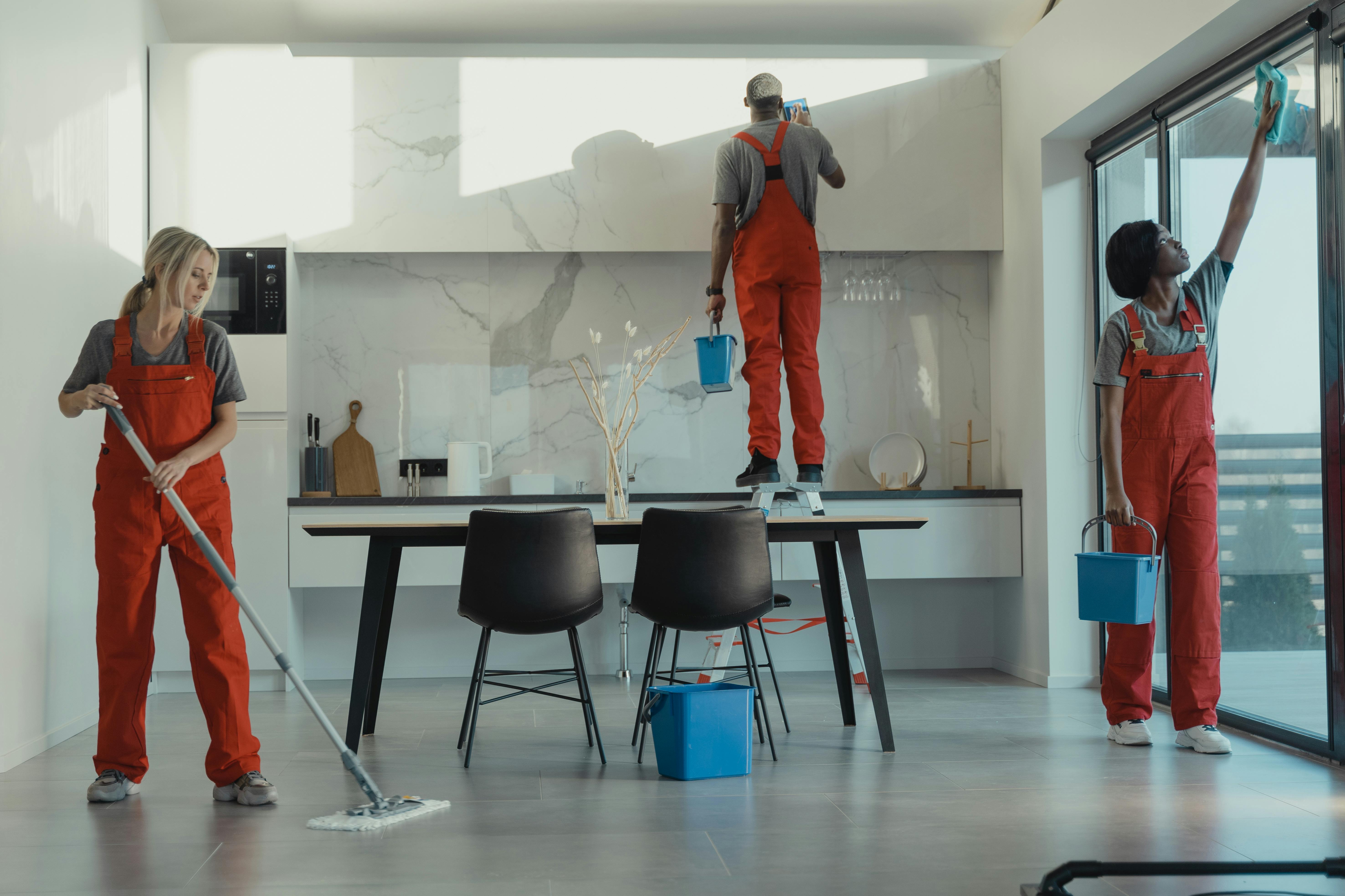 After-build and detail cleaning service in Perth
